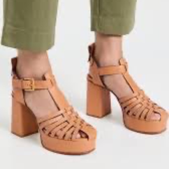 SEE BY CHLOE CILA SANDAL in SAND - NEW IN BOX - Picture 1 of 10